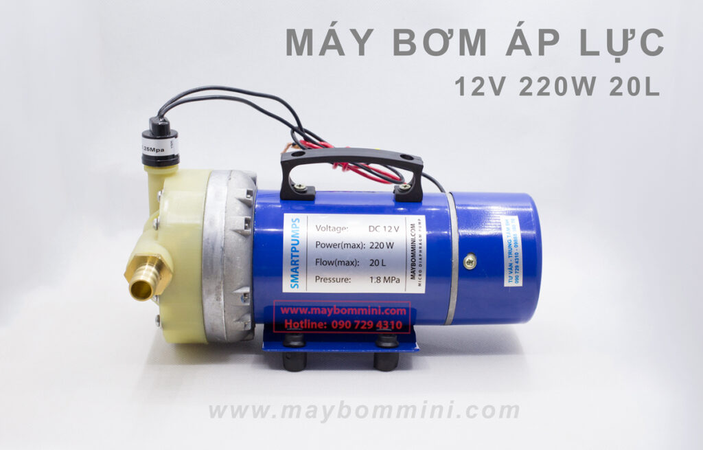 may bom ap luc 12v