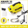 May Bom Ap Luc Cao Rua Xe Ve Sinh May Lanh 1800W 120bar Amari