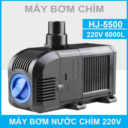 Bom Nuoc Ngap Nuoc Thai Ho Ca 220V HJ 5500