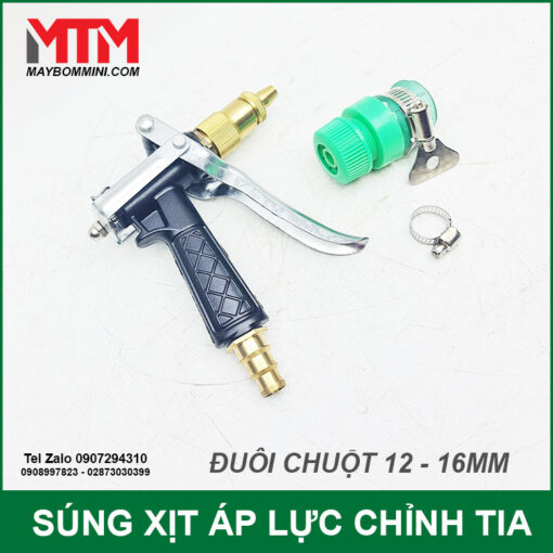 Gia Sung Xit Ap Luc Chinh Tia Kim Loai 12 16mm Duoi Chuot