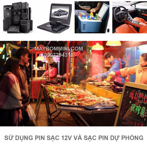 Su Dung Pin Sac 12v Du Phong