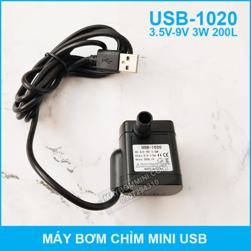 May Bom Nuoc Nho Nhat Usb