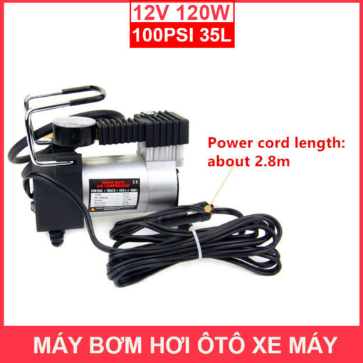 Day Cam Nguon May Bom Hoi Oto 12v