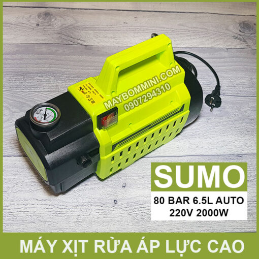 May Bom Ap Luc Rua Xe Cao Cap Thai Lan