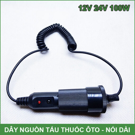 Day Cam Dien Oto Xe May 12v 24v