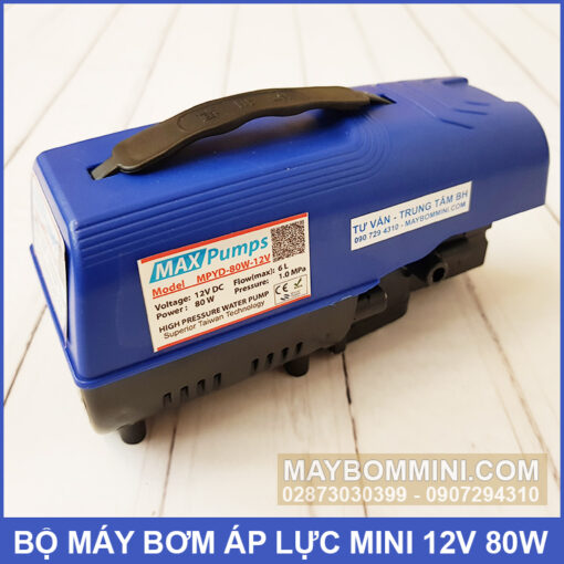 May Bom Ap Luc 12v 80w Maxpumps