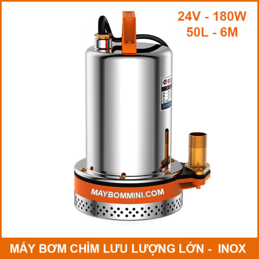 May Boom Chim Nuoc Thai Nuoc Ngap 24v