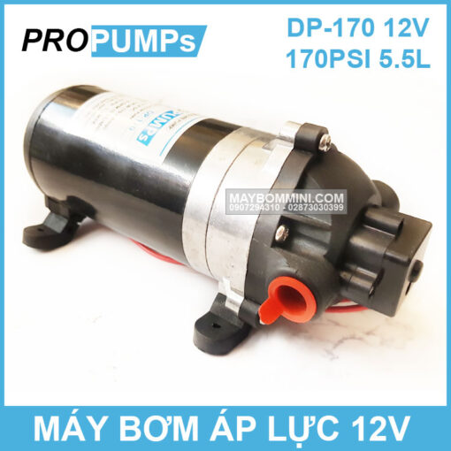 Bom Nuoc Mini Ap Luc DP 170 12v