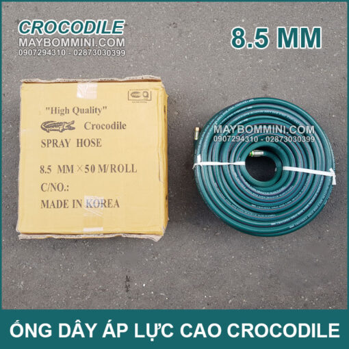 Ong Day Ap Luc Cao Crocodile 8.5mm Chinh Hang Mau Xanh