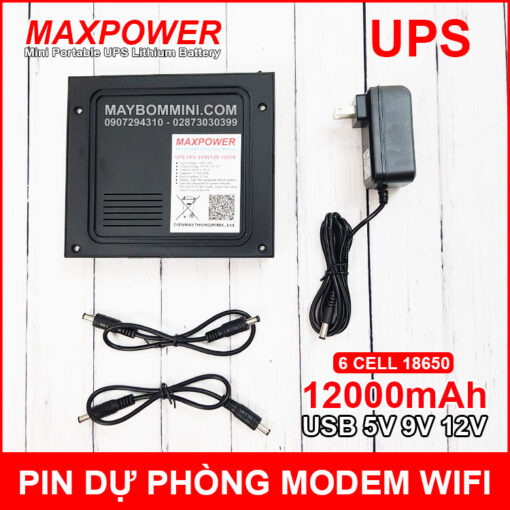 UPS 12000mah 5V 9V 12V