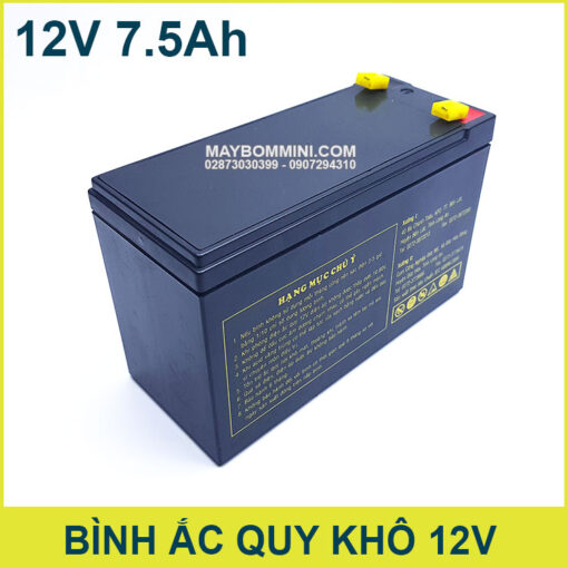 Binh Ac Quy Kho 12v Gia Re Chinh Hang Globe