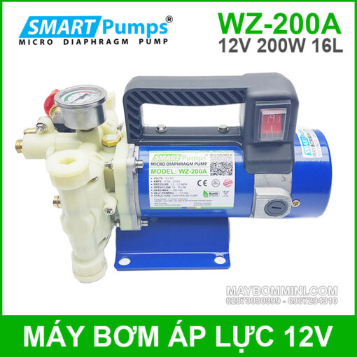 May Bom Ap Luc Cao 12V WZ 200A