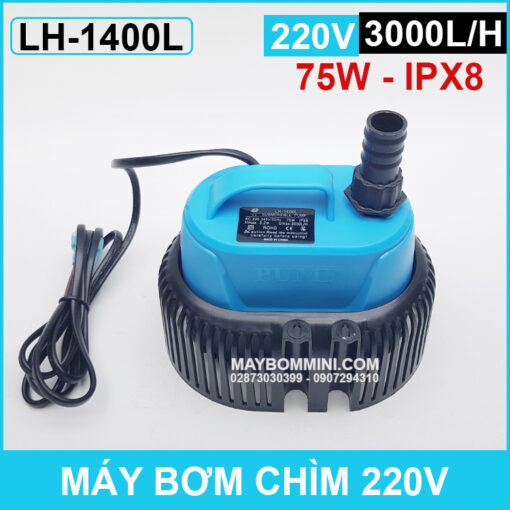 May Bom Chim 220v 75w 3000L