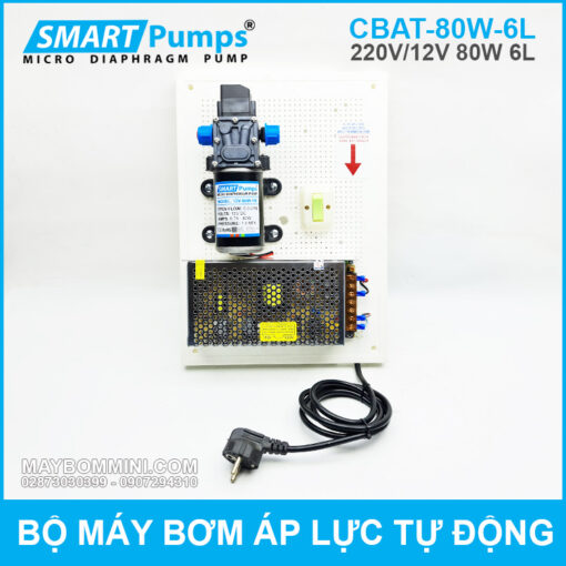 Bo May Bom Ap Luc Tu Dong 80W Smartpumps