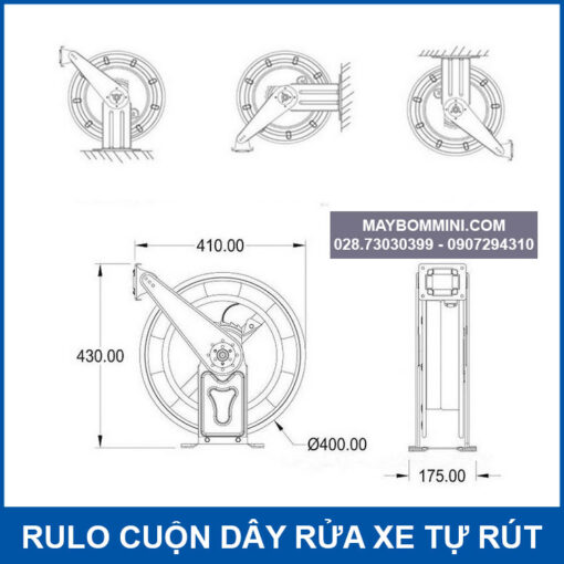 Kich Thuoc Rulo Ong Day May Rua Xe Ap Luc Cao