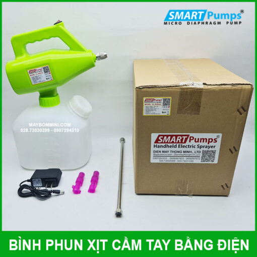 Binh Tuoi Cay Cam Tay Bang Pin