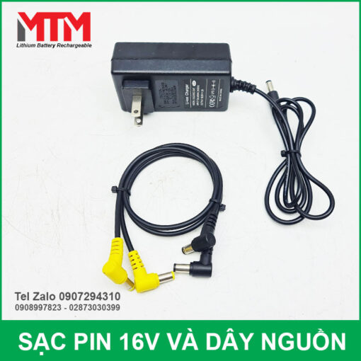 Ssac Pin 16v Va Day Nguon Dc