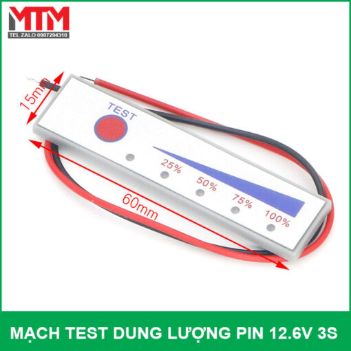 Kcih Thuoc Mach Test Pin 3s 12v