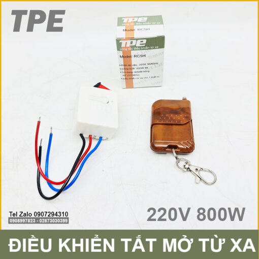 Bo Dieu Khien Tat Mo Thiet Bi Tu Xa 800W