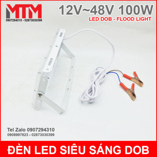 Den Led Sieu Sang Gia Re Chinh Hang 100W