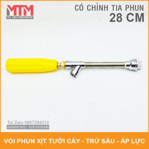 Voi Phun Xit Thuoc Trua Sau Tuoi Cay Ap Luc Cao 28 Cm