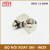 Ban Co Noi Xoay Gan Bec Xit May Lanh Inox