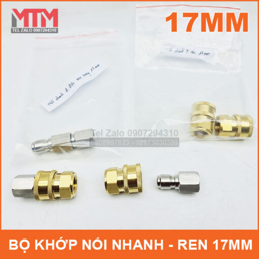 Bo Noi Nhanh Bang Khop Noi Ren 17mm