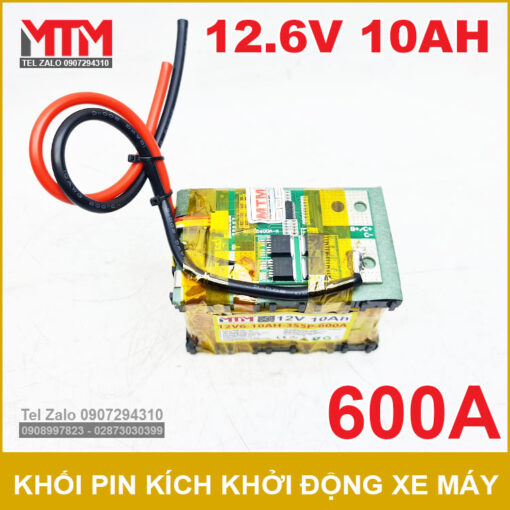 Khoi Pin 12v Kich Binh Xe May