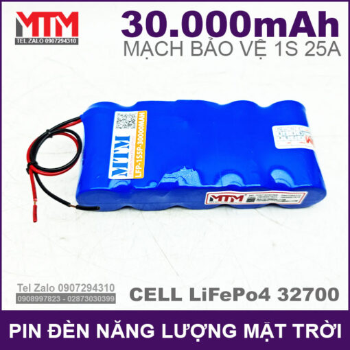 Pin Den Nang Luong Mat Troi 5 Cell 30Ah