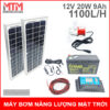 Bo May Bom Chim Nang Luong Mat Troi 12V 20W 9Ah