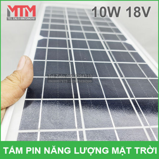 Gia Tam Pin Nang Luong Mat Troi 10W 18V