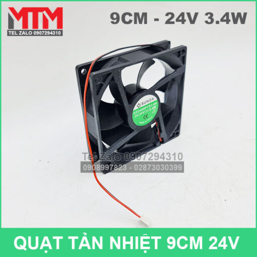 Quat Sunoa 24v 9cm Cao Cap