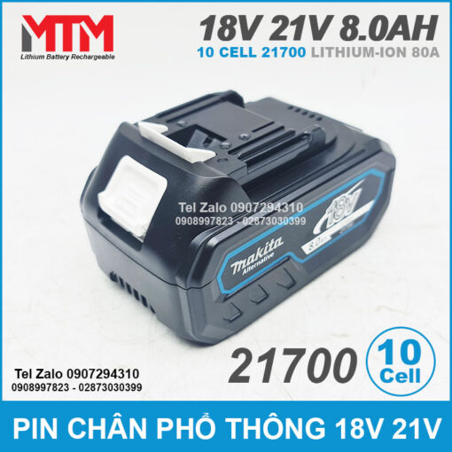 Chuyen Cac Loai Pin Chan Pho Thong 18v 21v