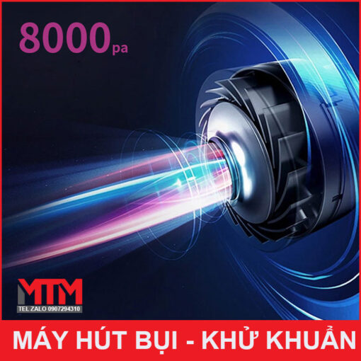 Dong Co May Hut Bui Cam Tay Guong Nem Sofa 8000pa