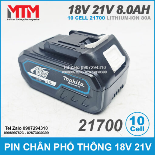 Pin Makita Hukan Dekton M21 8ah Chinh Hang