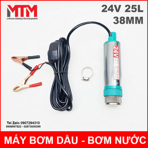 Bom Dau DO 24V 100W 38mm Gia Re