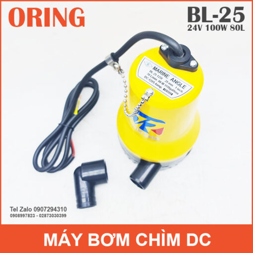 Mayt Bom Chim 24V 100W 80L ORING Gia Re